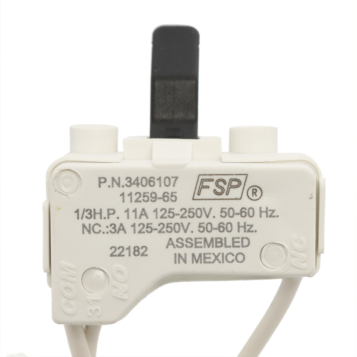 WP3406107 Whirlpool Dryer Door Switch