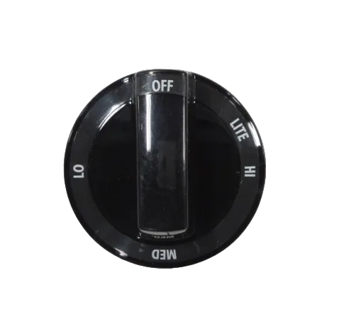 WP7733P526-60 Whirlpool Range Control Knob, Black