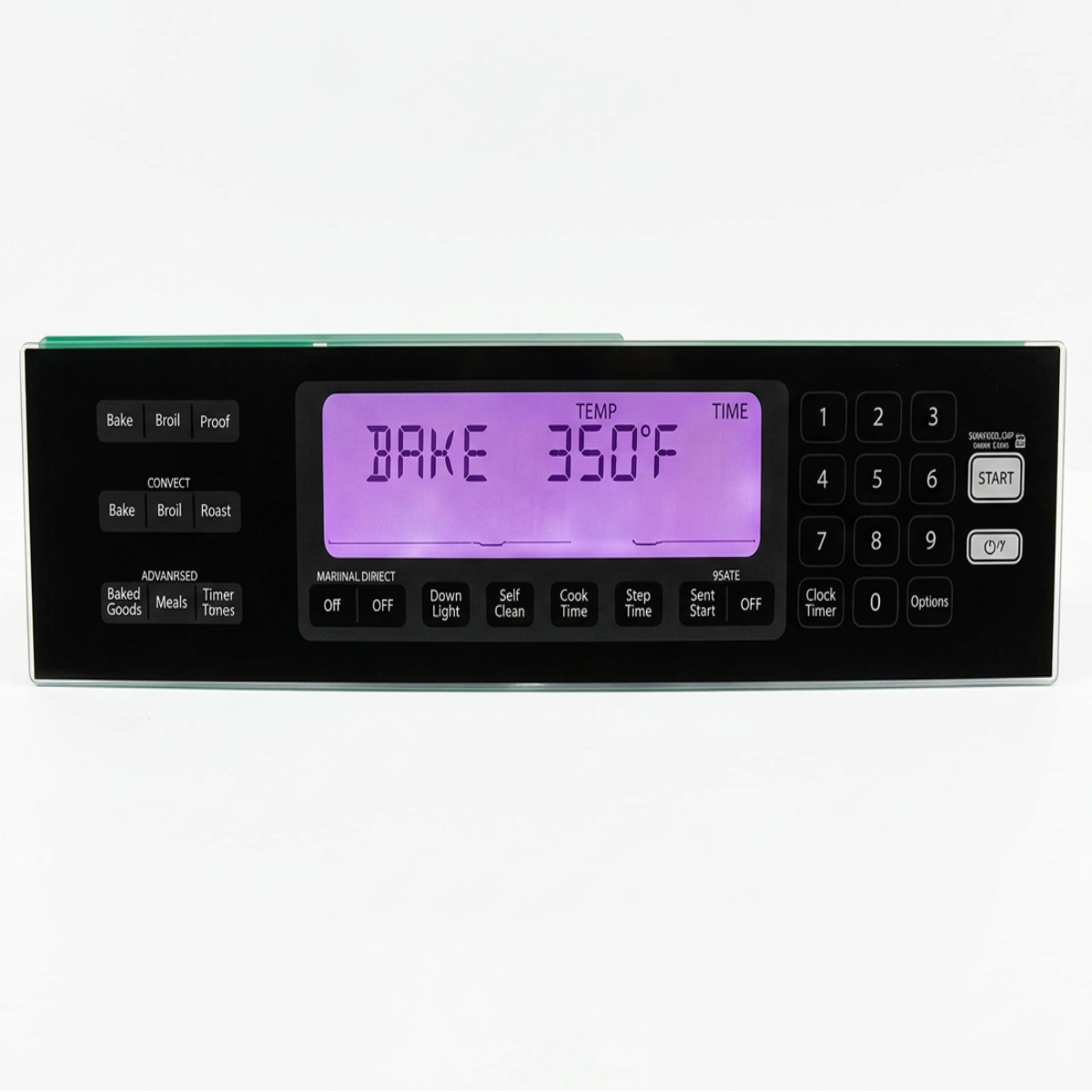 WP9761566 Whirlpool Range Membrane Switch