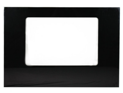 WPW10118455 Whirlpool Stove Outer Door Glass - Black