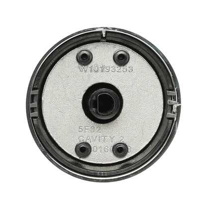 WPW10160371 Whirlpool Stove Burner Control Knob - Stainless