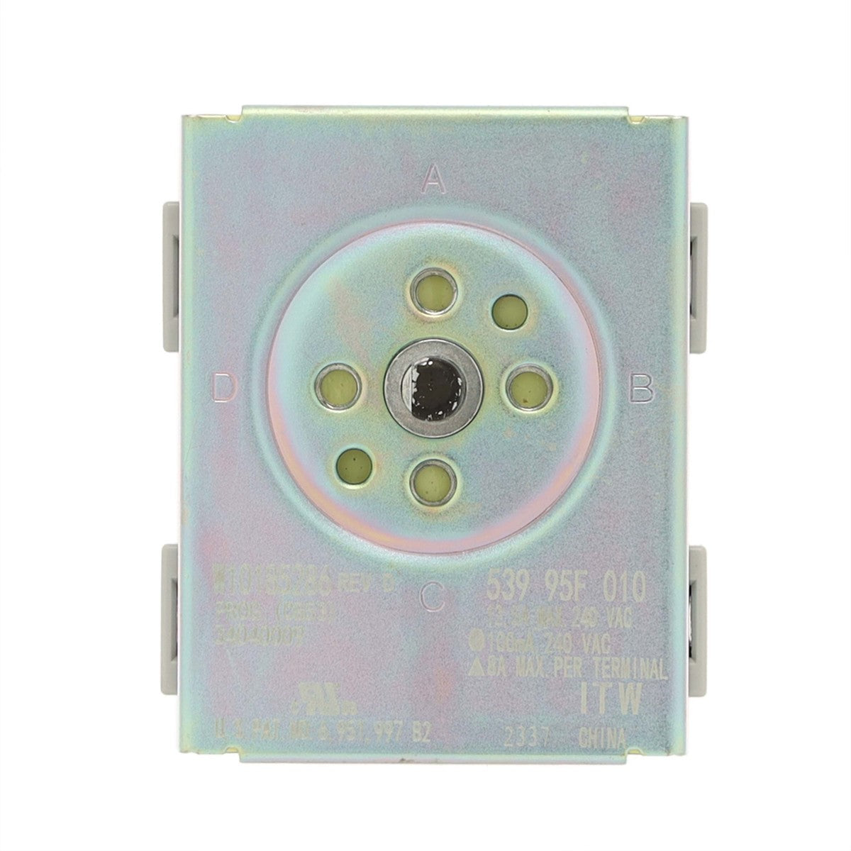WPW10185286 Whirlpool Range Infinite Switch