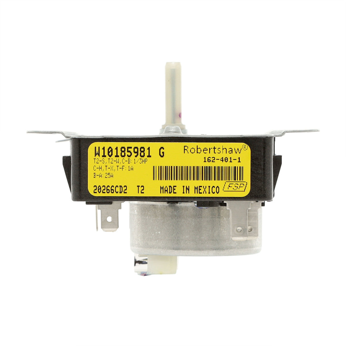 WPW10185981 Whirlpool Dryer Timer