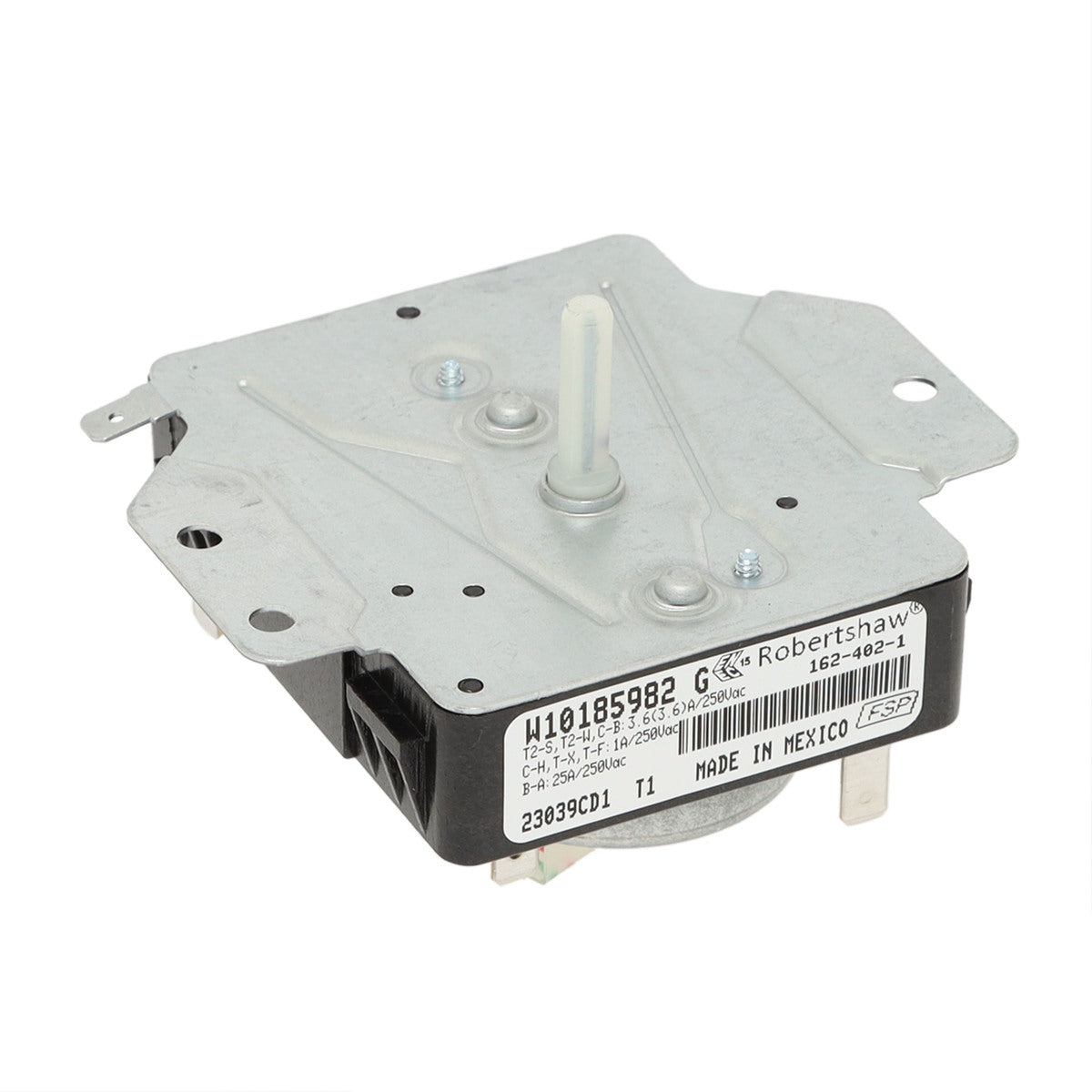 WPW10185982 Whirlpool Dryer Timer