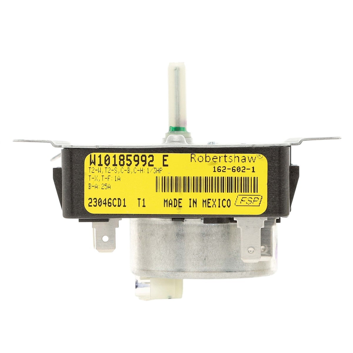 WPW10185992 Whirlpool Dryer Timer