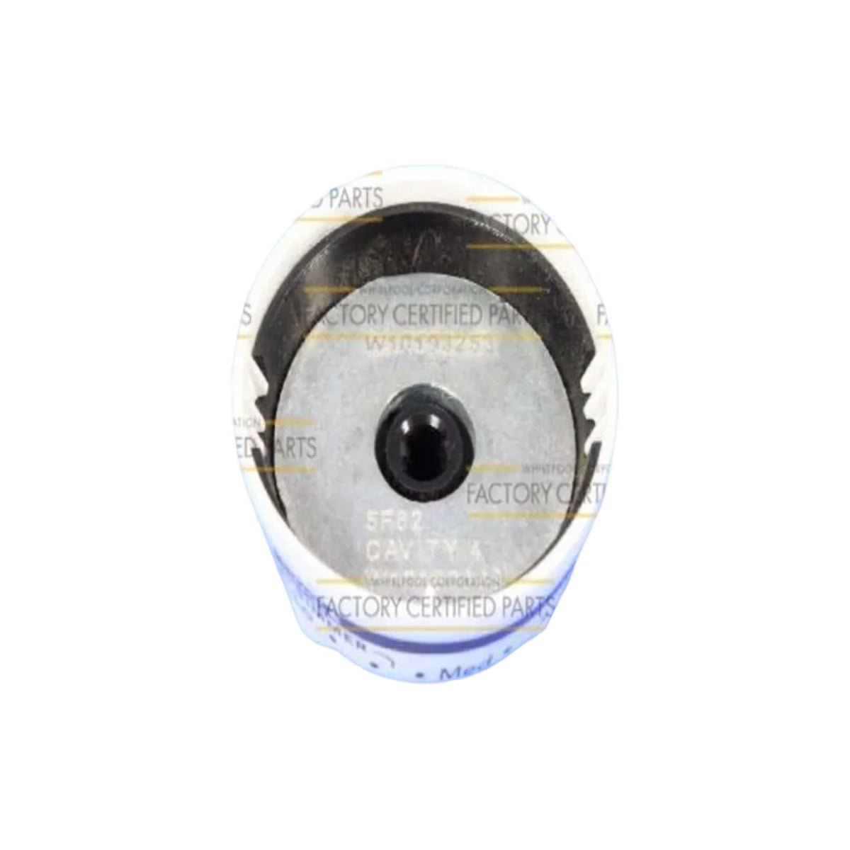 WPW10193253 Whirlpool Stove Burner Control Knob - White