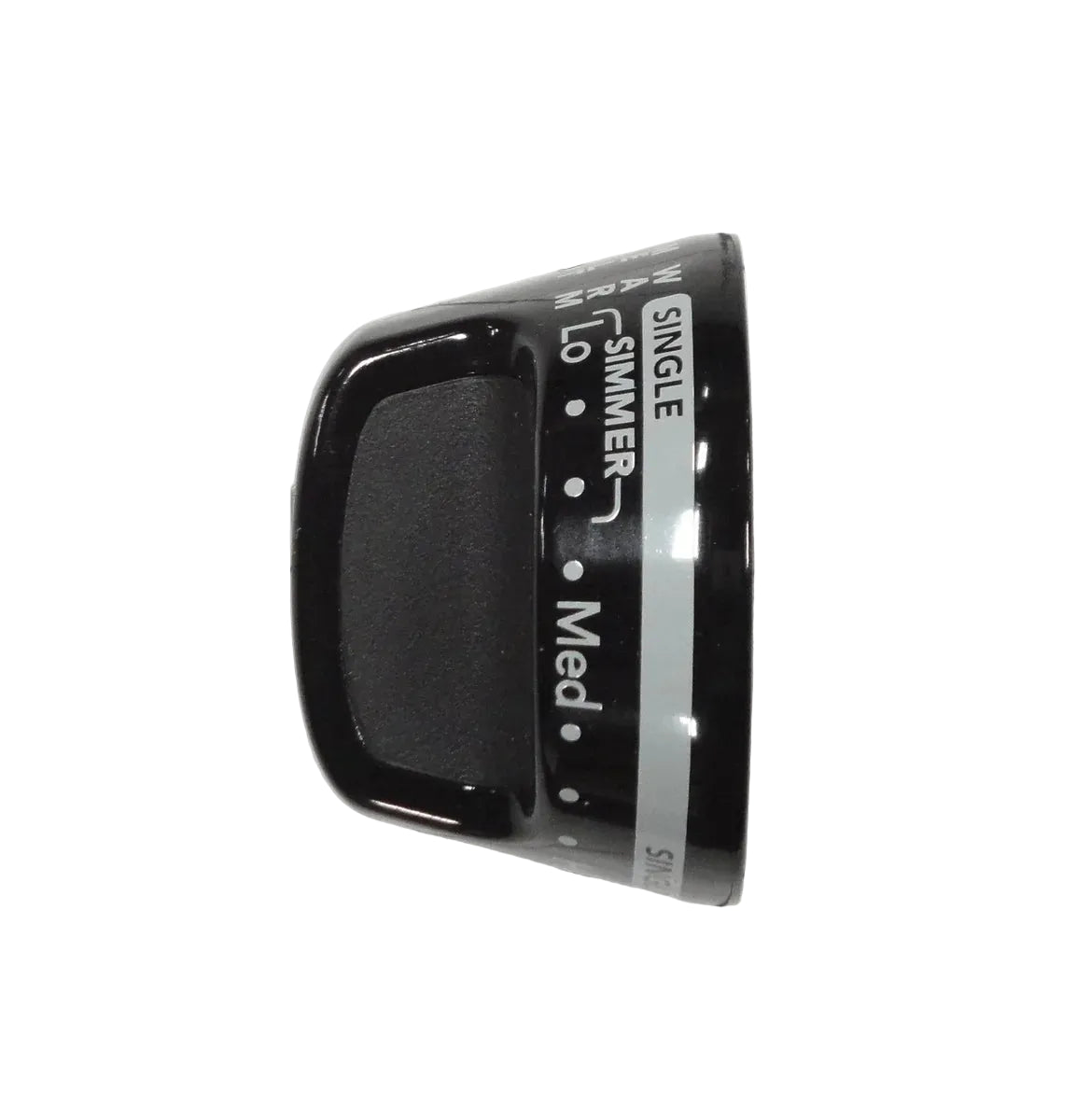 Whirlpool WPW10193255 Knob Black - Left Rear, Left Front, Right Rear