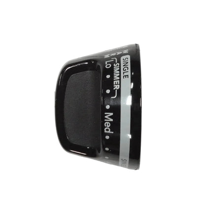 Whirlpool WPW10193255 Knob Black - Left Rear, Left Front, Right Rear