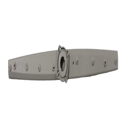 Black metal bracket on a white background
