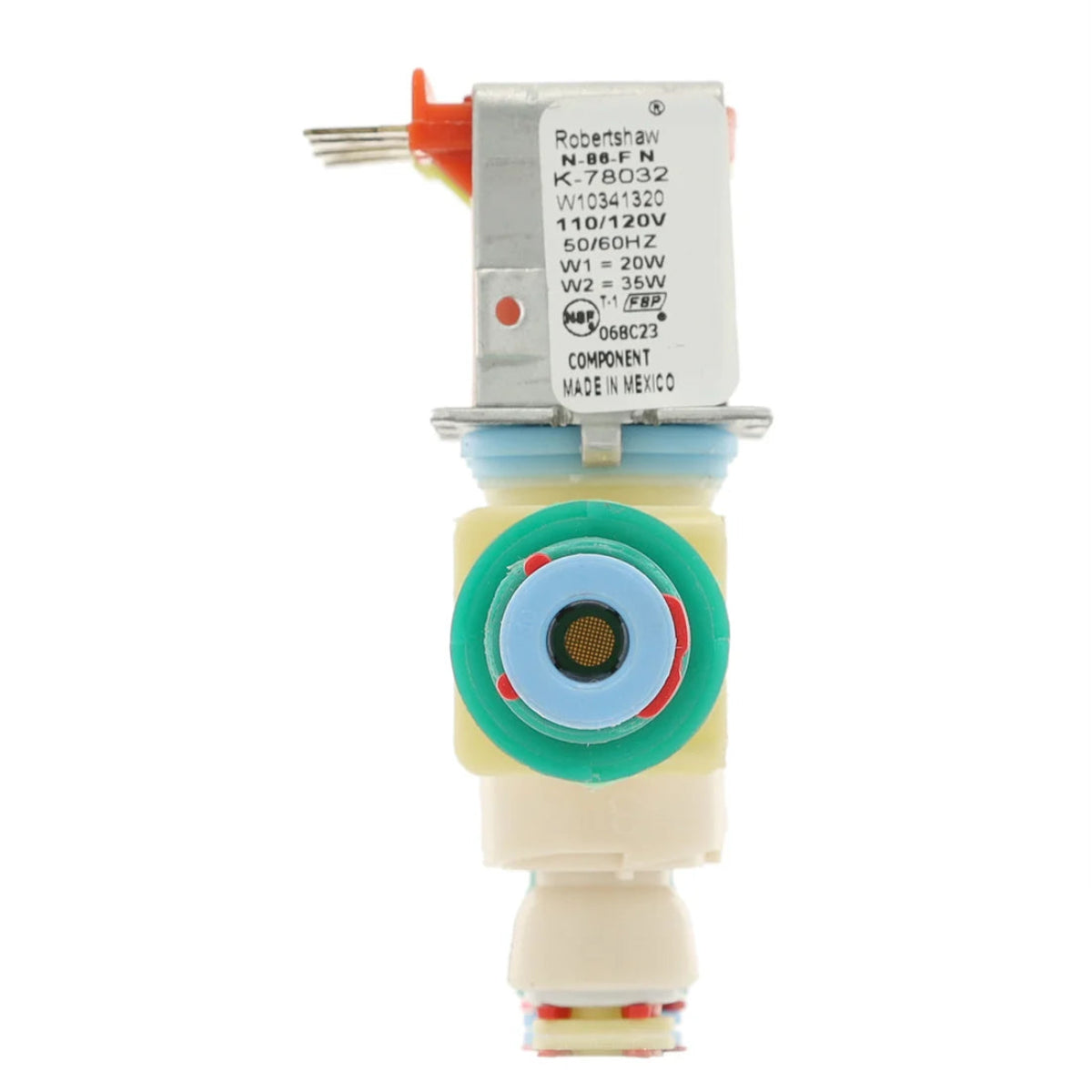 WPW10341320 Whirlpool Refrigerator Water Inlet Valve