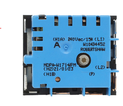 WPW10434452 Whirlpool Oven Surface Element Switch