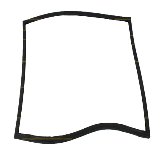 WPW10436245 Whirlpool Refrigerator Door Gasket, Black