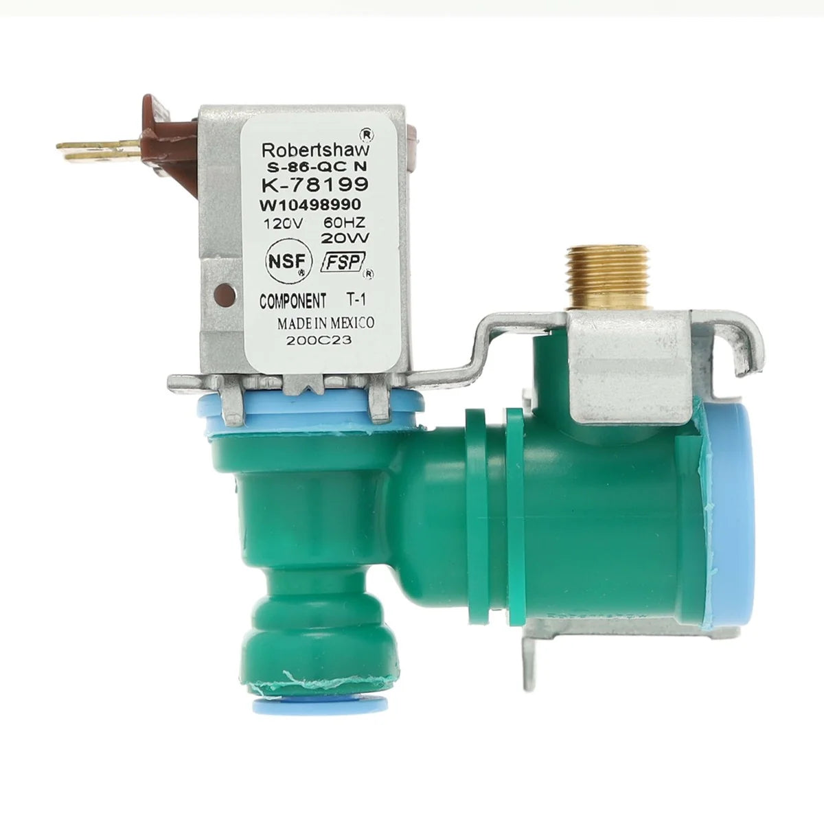 WPW10498990 Whirlpool Refrigerator Water Inlet Valve