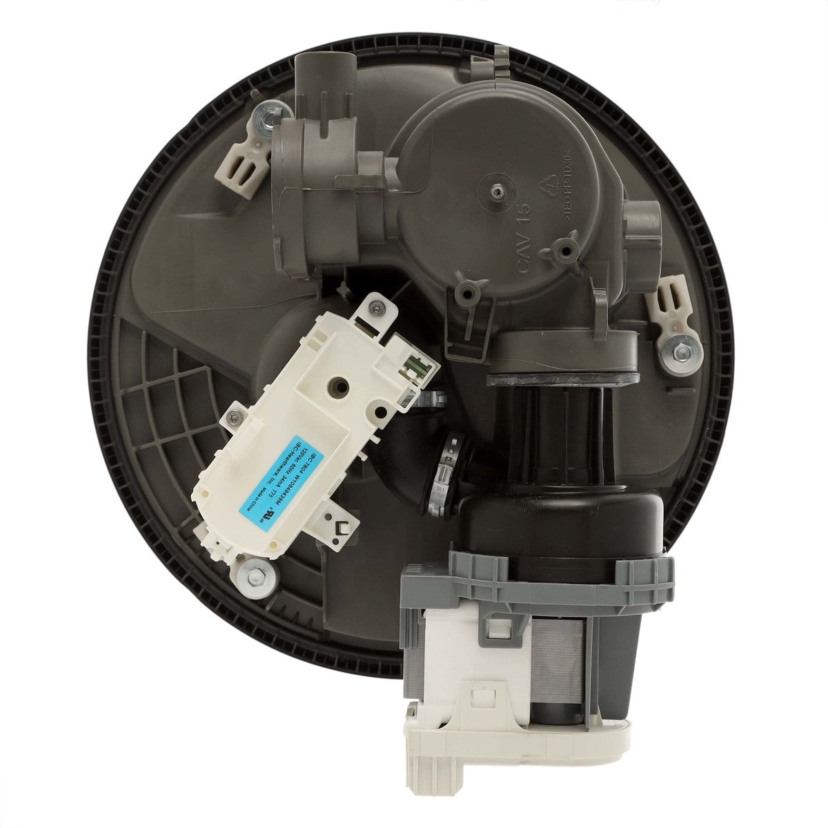 WPW10605057 Whirlpool Dishwasher Pump and Motor Assembly