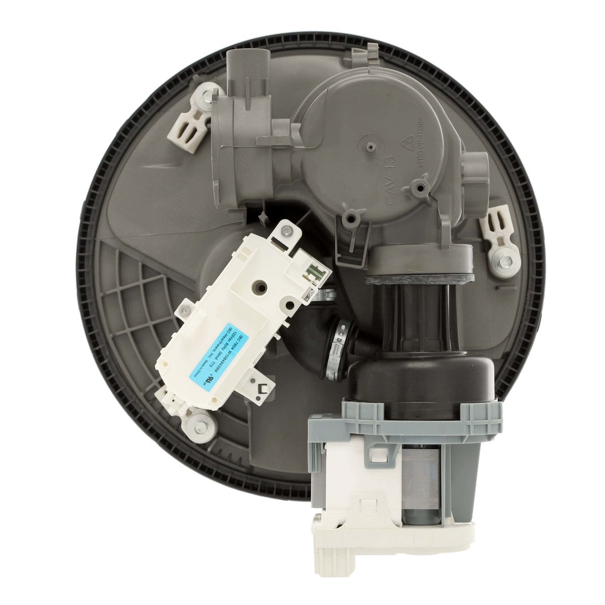 WPW10605058 Whirlpool Dishwasher Pump and Motor Assembly