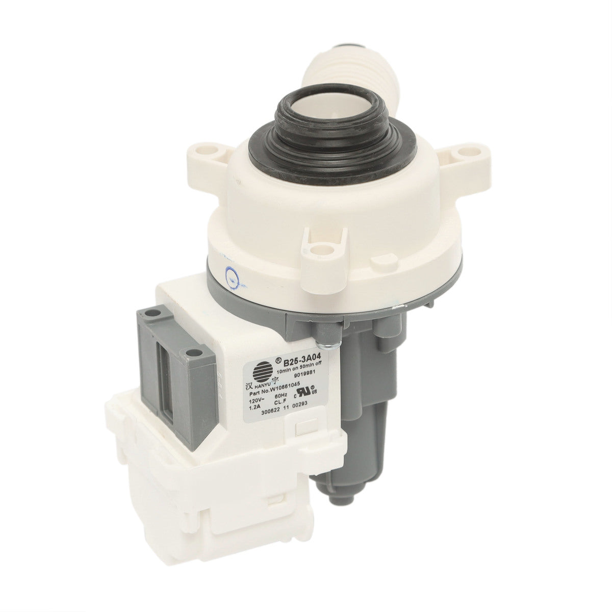 WPW10661045 Whirlpool Washer Drain Pump