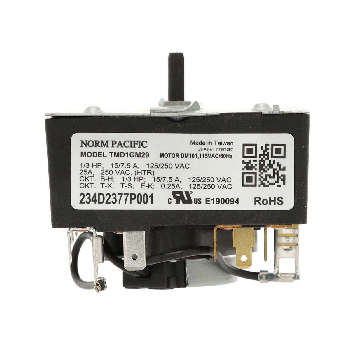 WW02F00566 GE Dryer Timer