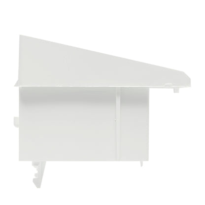 137314510 Frigidaire Washer Dispenser Drawer Handle Frame, White - Appliance Parts Canada