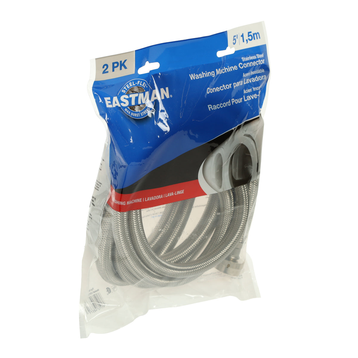 3805FFSS2 3/8 X 5' F/F SS INLET HOSE-2 - Appliance Parts Canada