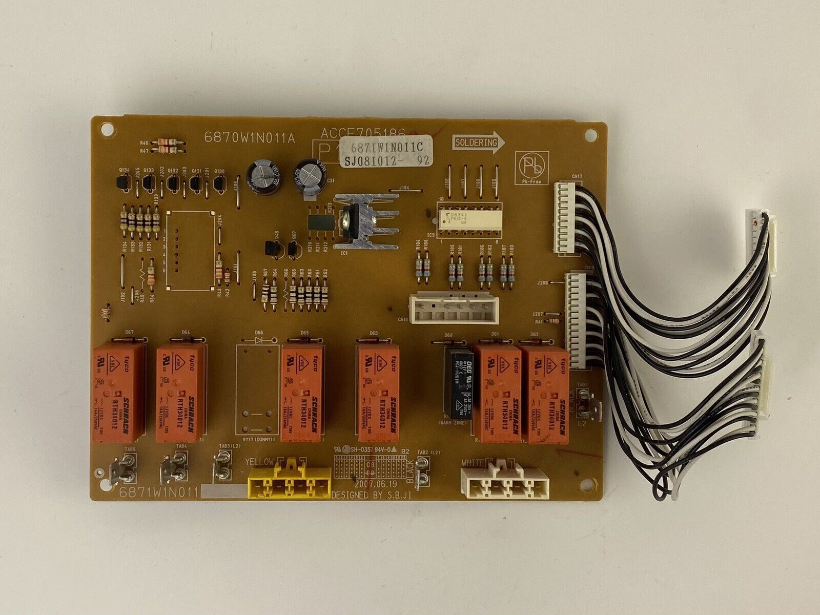 6871W1N011C LG Power Control Board (PCB Assembly) - Appliance Parts Canada