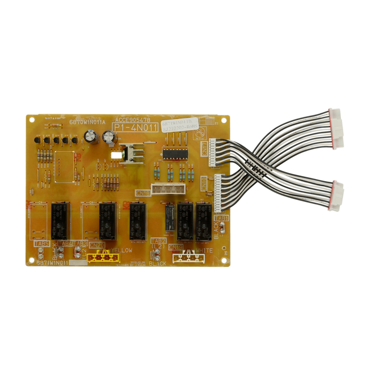 6871W1N011D LG Range Oven Main Control Board PCB Assembly - Appliance Parts Canada