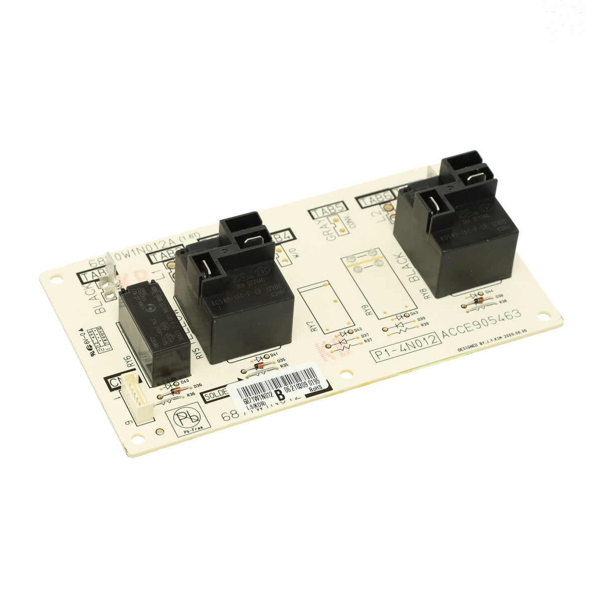 6871W1N012B LG Range Oven Relay Control Board - Appliance Parts Canada