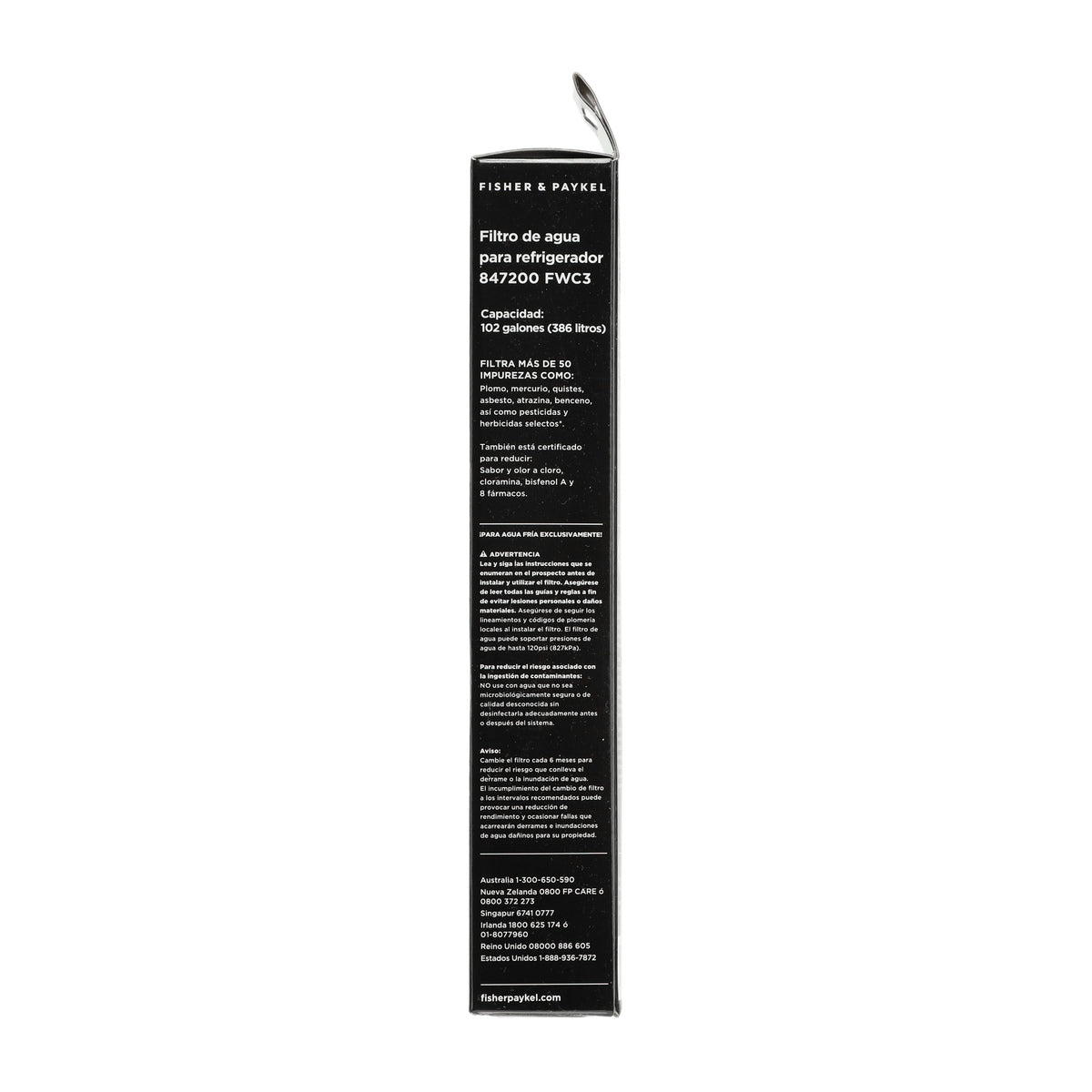 847200 Fisher & Paykel / DCS Refrigerator Water Cartridge Filter - Appliance Parts Canada