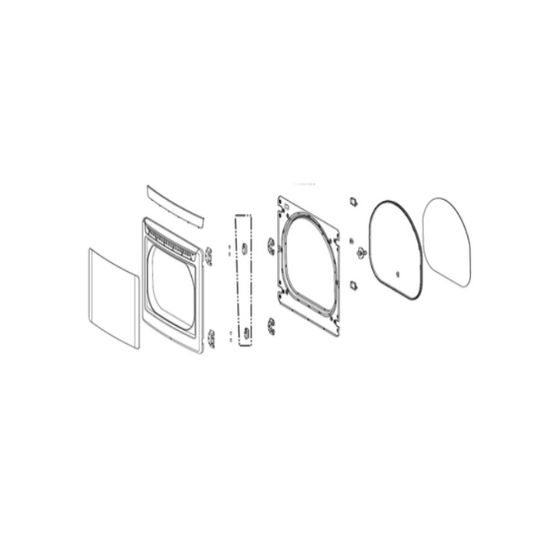 ADC73927701 LG Door Panel - Appliance Parts Canada