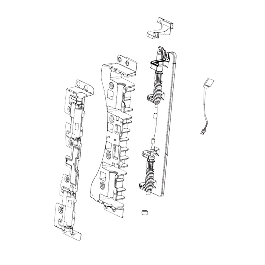 AEH74816501 LG Hinge Assembly - Appliance Parts Canada