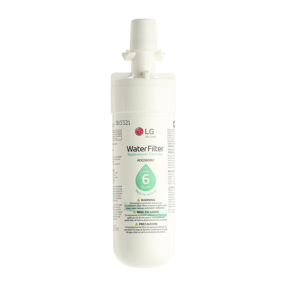 AGF80300702 LG Water Filter (LT700P)
