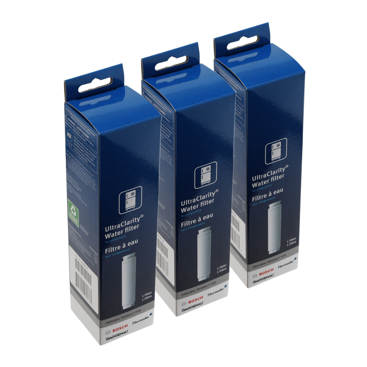 Bosch 11048053 UltraClarity Water Filter 3 Pack - Appliance Parts Canada