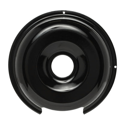 CP6-2 Cornell Engineering Universal Range Drip Pan, Small, 6 1/4", Black - Appliance Parts Canada