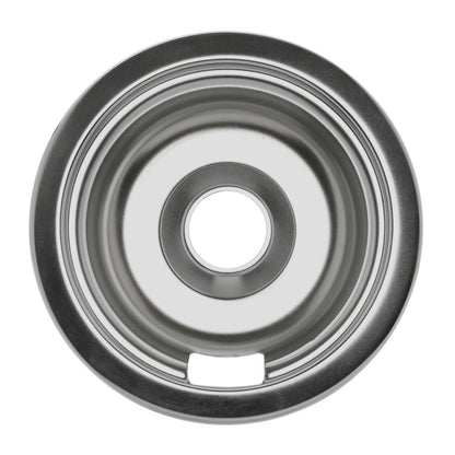 DB6CLP Universal Drip Pan - Small, Chrome - Appliance Parts Canada