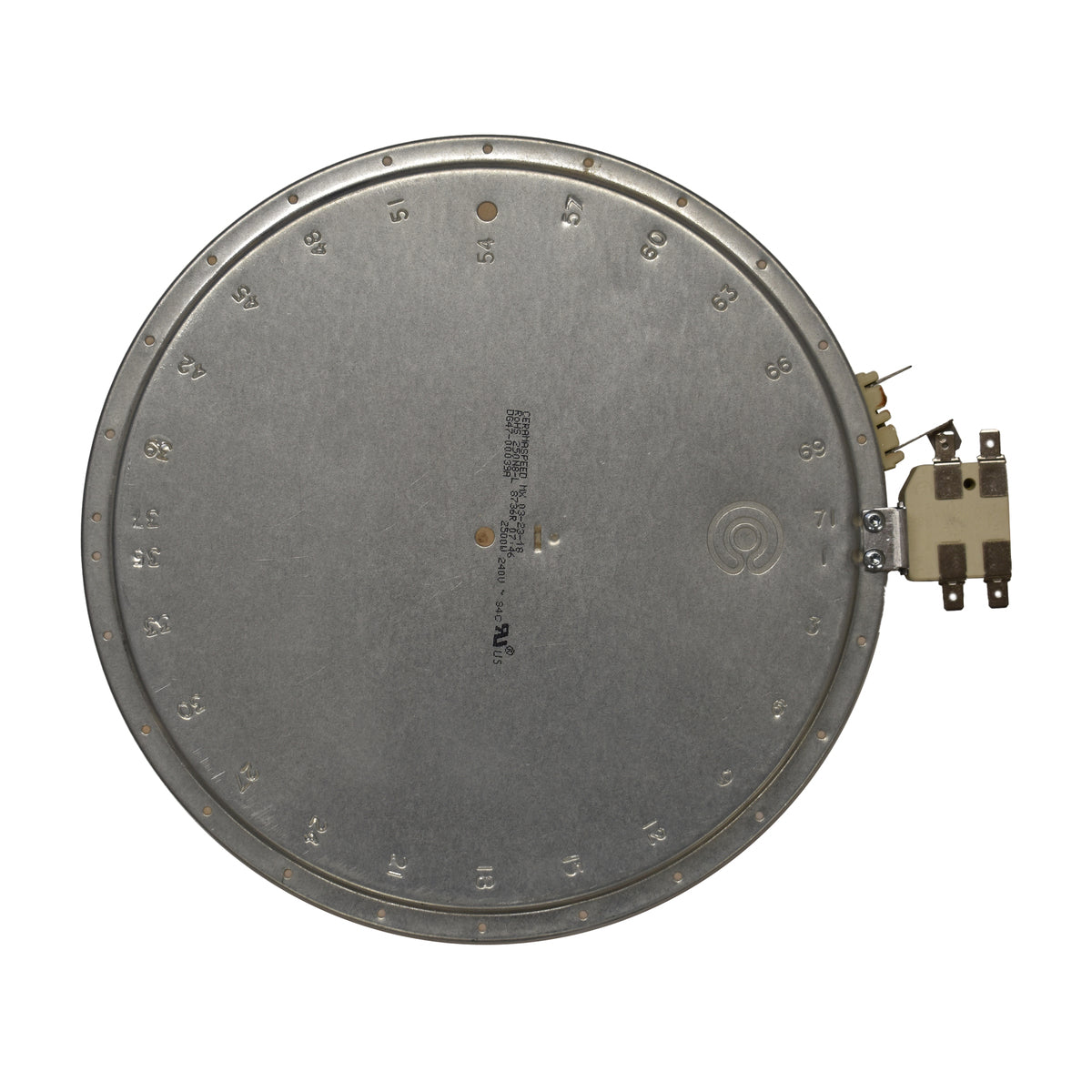 DG47-00039A Samsung Range Oven Heater Radiant Surface Element - Appliance Parts Canada