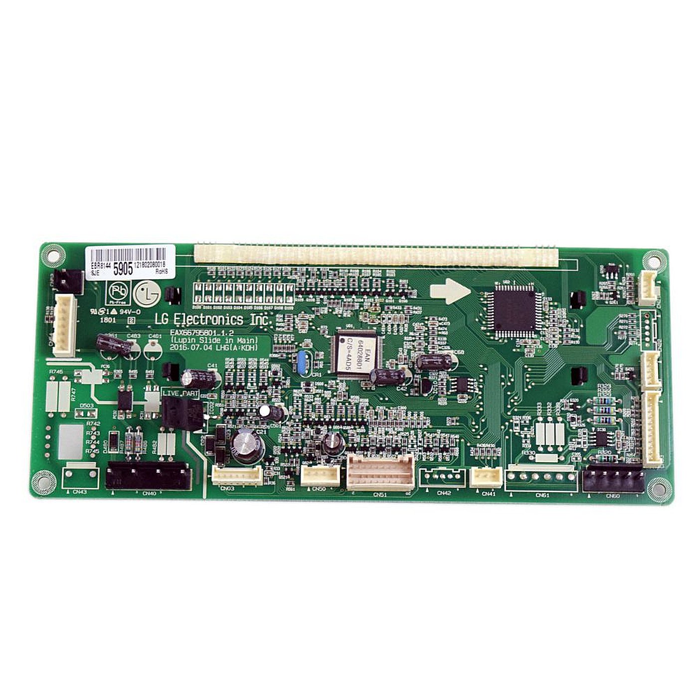 EBR81445905 LG Range Main PCB Assembly - Appliance Parts Canada
