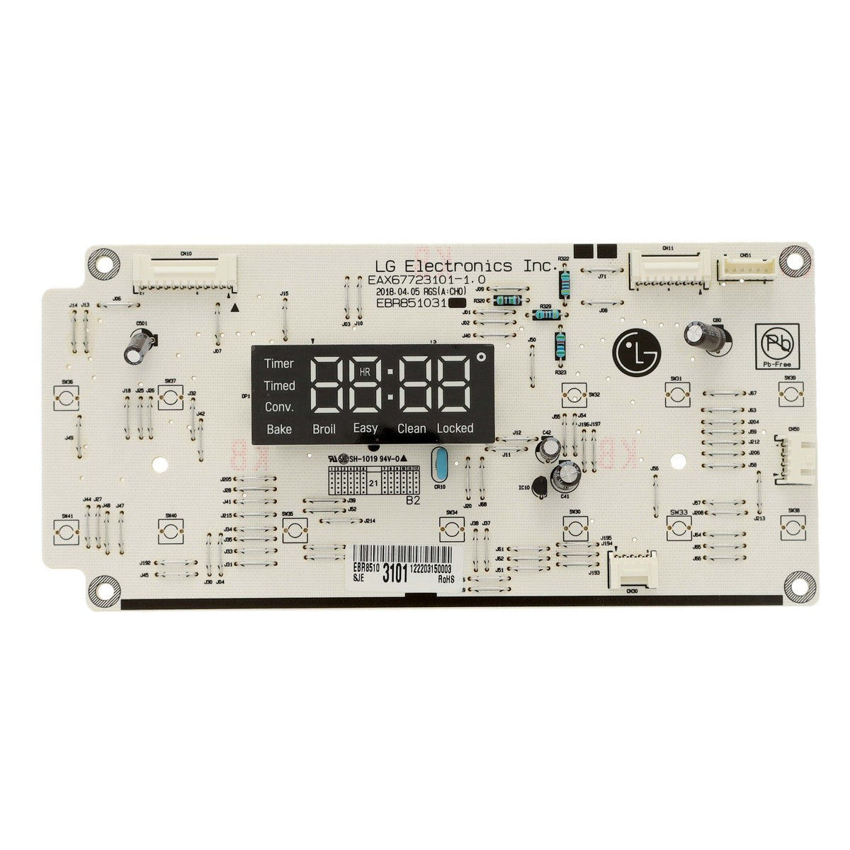 EBR85103101 LG Range PCB Assembly,Main - Appliance Parts Canada