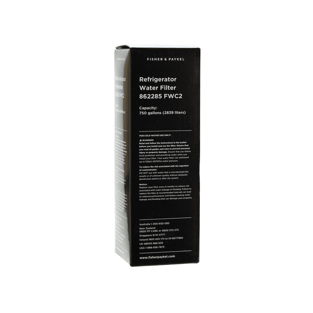 Fisher & Paykel / DCS 862285 Fisher & Paykel Refrigerator Water Filter FS FWC2 - Appliance Parts Canada