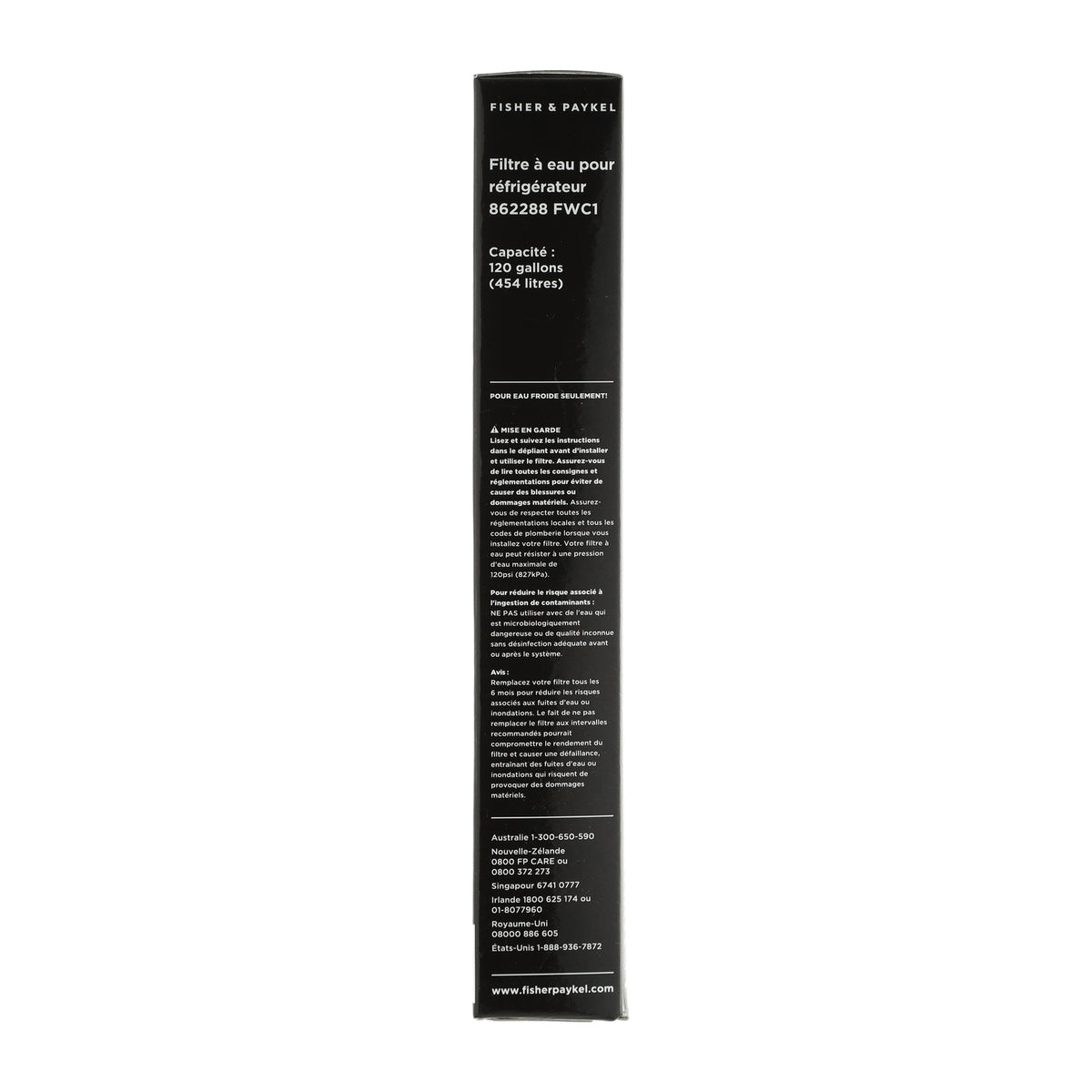 Fisher & Paykel / DCS 862288 Fisher & Paykel Refrigerator Water Filter WP FWC1 - Appliance Parts Canada