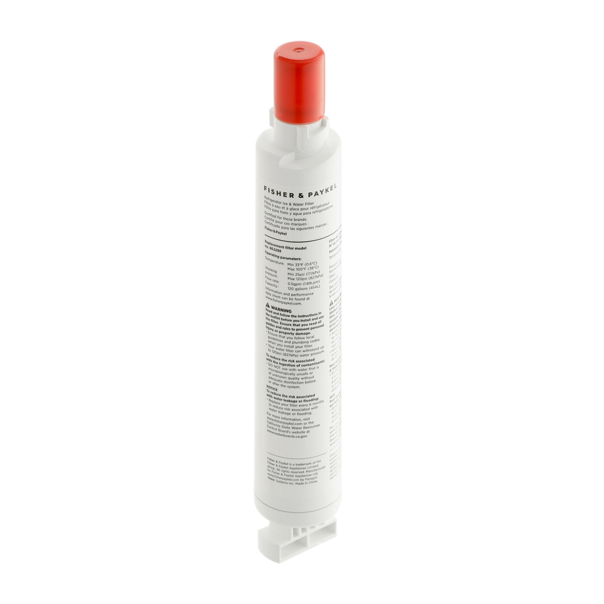 Fisher & Paykel / DCS 862288 Fisher & Paykel Refrigerator Water Filter WP FWC1 - Appliance Parts Canada