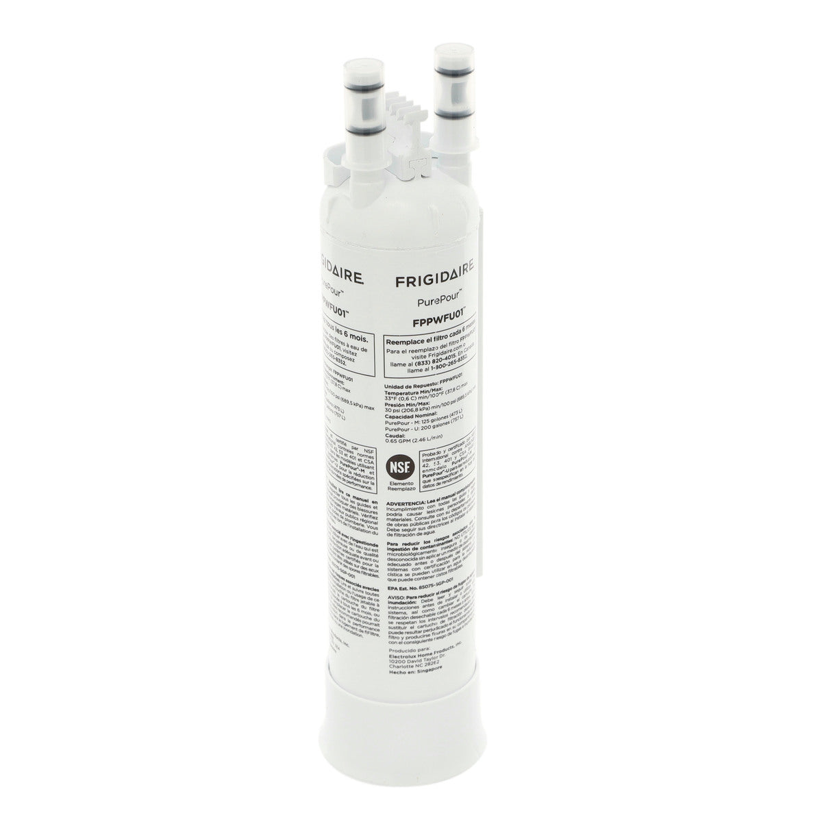 Frigidaire FPPWFU01 PurePour™ Water and Ice Refrigerator Filter PWF-1 - Appliance Parts Canada