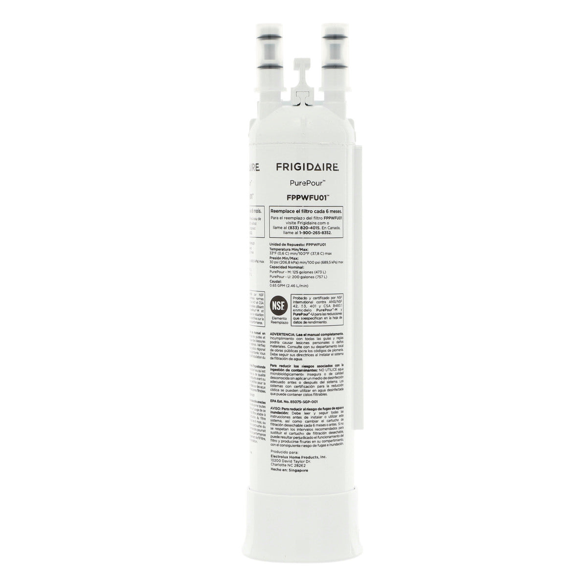 Frigidaire FPPWFU01 PurePour™ Water and Ice Refrigerator Filter PWF-1 - Appliance Parts Canada