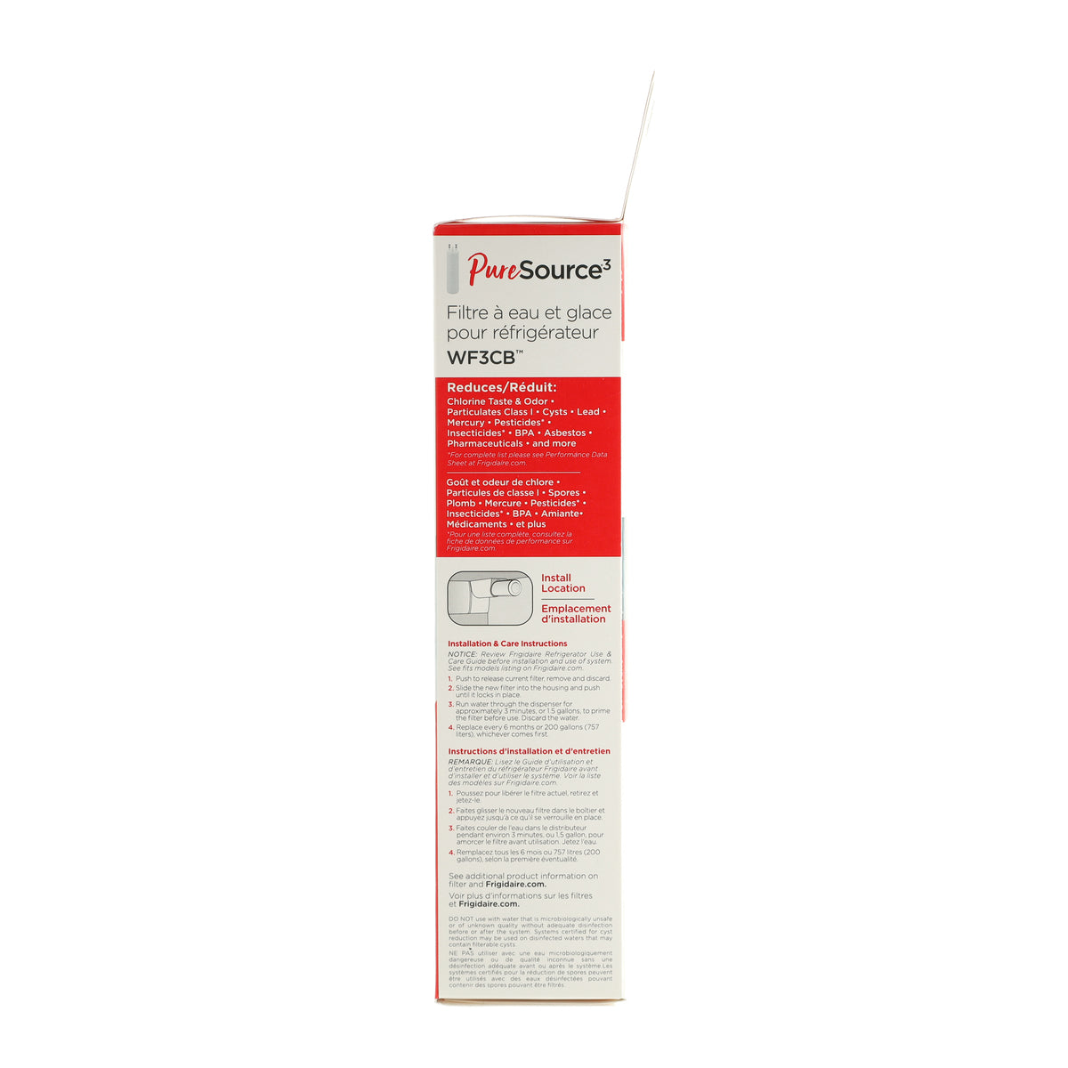 Frigidaire WF3CB Pure Source 3 Water Filter CS12 - Appliance Parts Canada