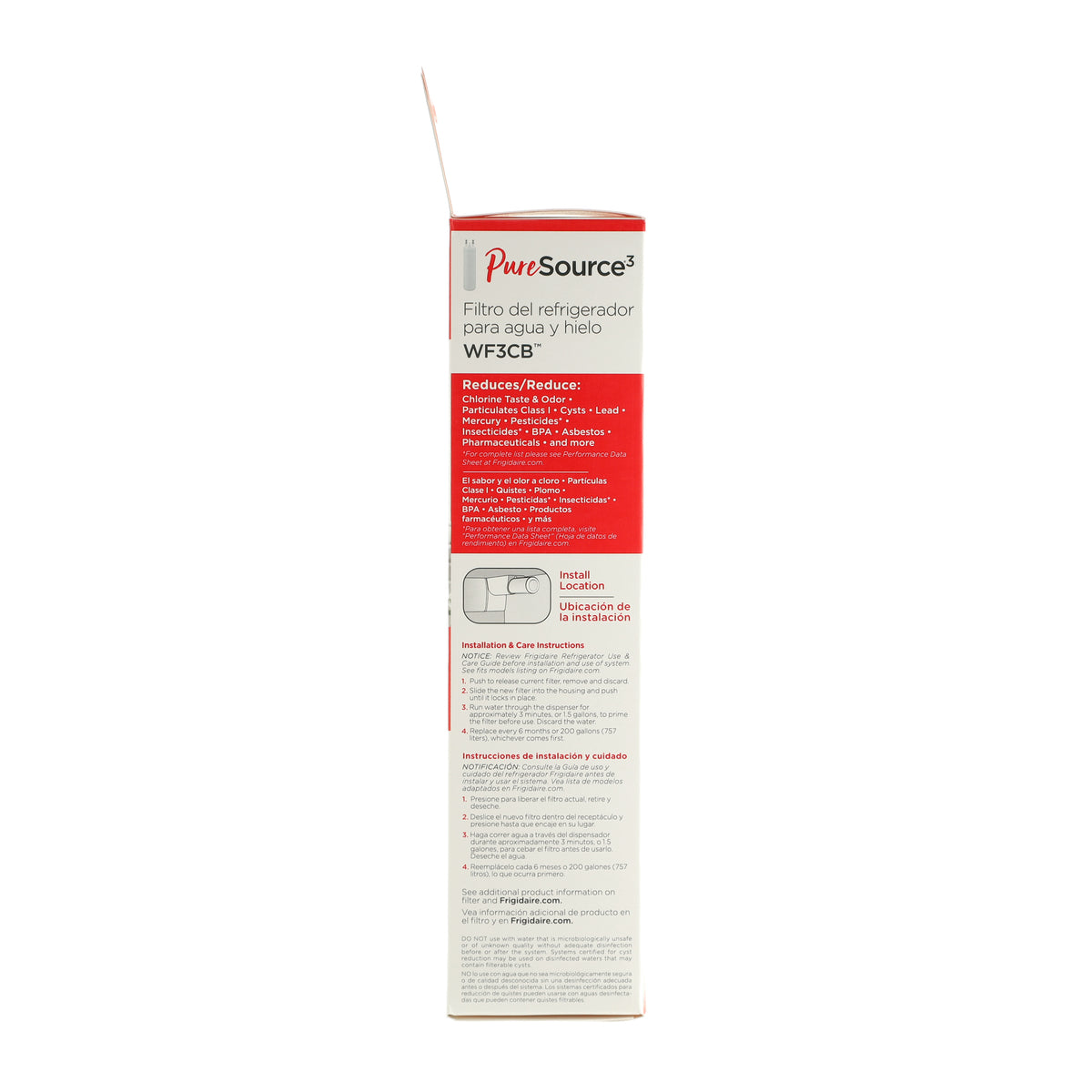 Frigidaire WF3CB Pure Source 3 Water Filter CS12 - Appliance Parts Canada