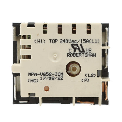 IS6500-208 Infinite Heat Switch, HOR-OFF - Appliance Parts Canada