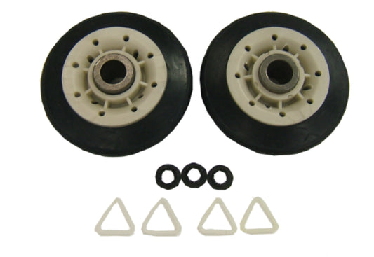 Supco DE702T Rear Drum Roller, Set of 2 - Alternate for 349241T - Appliance Parts Canada