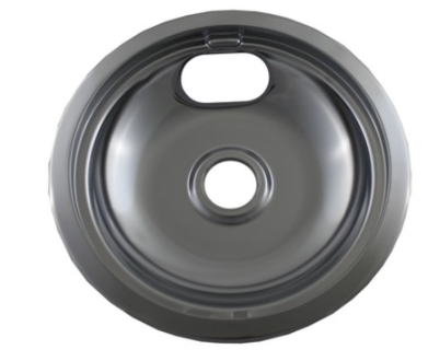Supco DP6405 Stove Drip Bowl - 8" Chrome - Alternate for WPW10196405 - Appliance Parts Canada