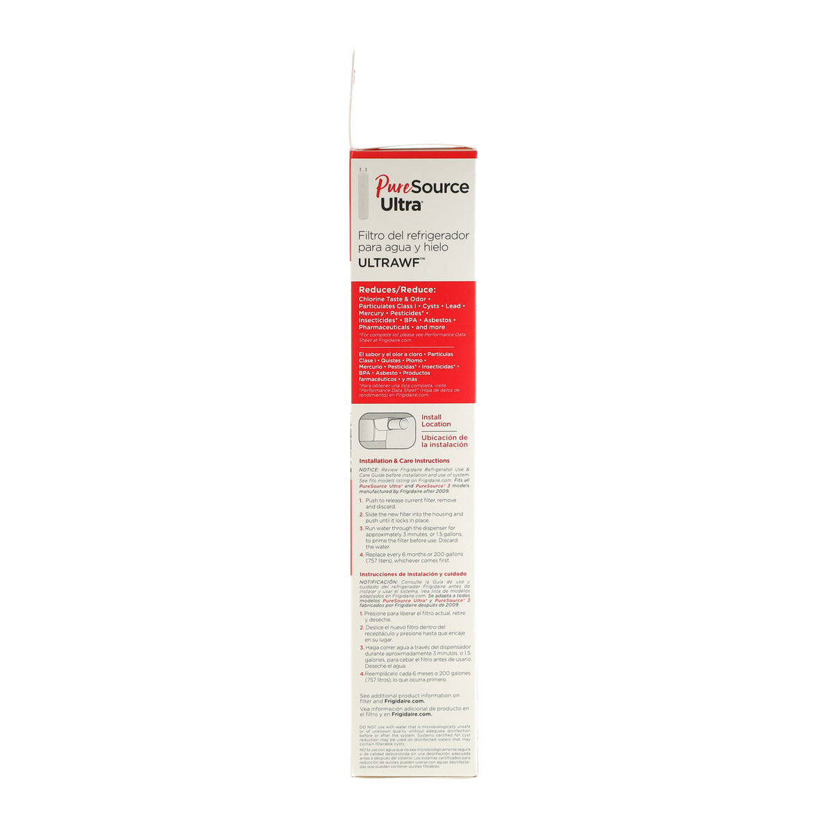ULTRAWF Frigidaire Refrigerator PureSource Ultra Water Filter - Appliance Parts Canada