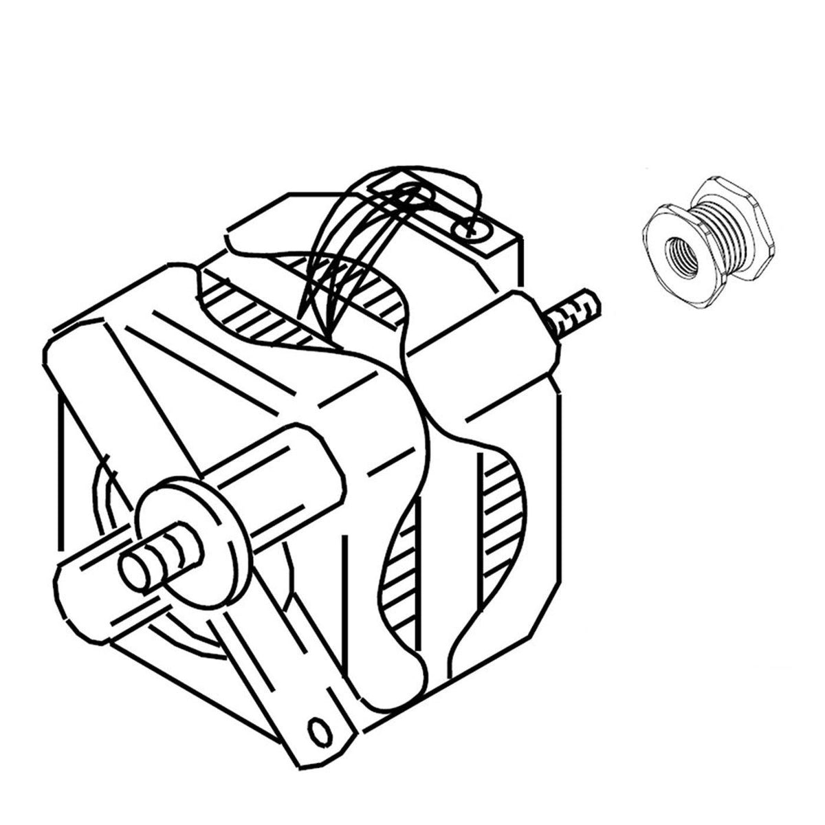 W11364931 Whirlpool Dryer Drive Motor - Appliance Parts Canada