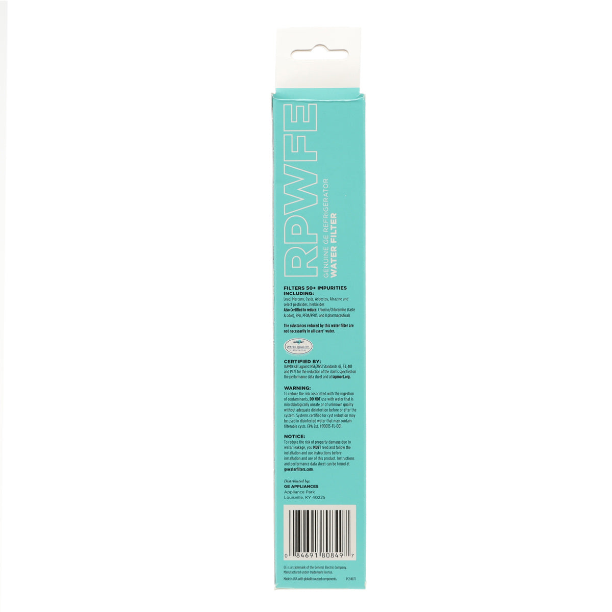 WG03F04947 GE Refrigerator Smartwater Premium Water Filter - RPWF/RPWFE - Appliance Parts Canada