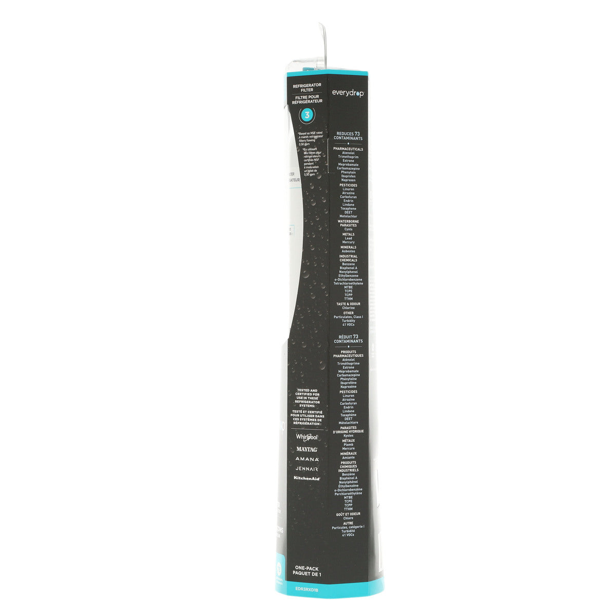 Whirlpool EDR3RXD1B #3 EveryDrop Refrigerator Water Filter - Appliance Parts Canada